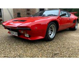 1989 DE TOMASO PANTERA ROUGE MANUEL, 5 VITESSES CONDUITE...