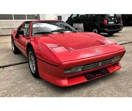 1987 FERRARI 328 ROUGE MANUEL, 5 VITESSES CONDUITE À GAUC...