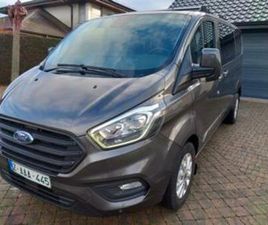 FORD TRANSIT CUSTOM ② TRANSIT CUSTOM DUBBELE CABINE LICHTE VRACHT, 6 ZITPLAATSEN — CAMIONNETTES & UTILITAIRES — 2EMEMAIN