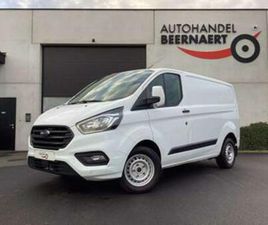 ② FORD TRANSIT CUSTOM 2.0TDCI/1STEEIG/102000KM/3ZIT/AIRCO/PDC — CAMIONNETTES & UTILITAIRES — 2EMEMAIN