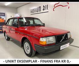 VOLVO 240 GLE BLACK LINE 2.3 SERVO/5 GIR/URESTAURERT/NY REGREIM