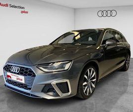AUDI A4 AVANT 35 TDI AUDI A4 S LINE 35 TDI 120 KW (163 CV) S TRONIC