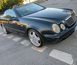 MERCEDES BENZ CLK320 CABRIO ELEGANCE, AMG FELGEN, LEDER,