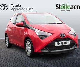 TOYOTA AYGO TOYOTA AYGO X-PLAY HATCHBACK'S 1.0 VVT-I X-PLAY EURO 6 (START/STOP) 5DR