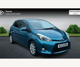 TOYOTA YARIS T4 HATCHBACK'S 1.5 VVT-H T4 CVT EURO 5 5DR
