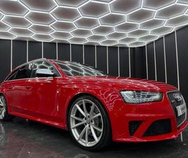 2013 AUDI RS4 FSI QUATTRO AUTO ESTATE PETROL AUTOMATIC