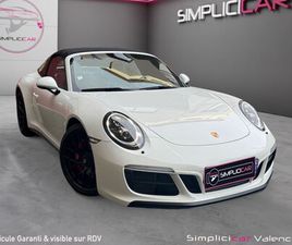 PORSCHE 911 TARGA 4 3.0I 450 GTS PDK - PDLS + -SIÈGES CHAUFFANTS - PACK SPORT CHRONO - RÉGULATEUR VITESSE - FULL SUIVIE PORSCH