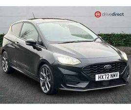FORD FIESTA ST 2022 FORD FIESTA 1.0 ECOBOOST HYBRID MHEV 155 ST-LINE 3DR HATCHBACK PETROL MANUAL