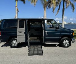 FORD ECONOLINE 1998 FORD ECONOLINE XLT E-150 POWER HANDICAP WHEELCHAIR RAMP ECONO