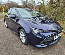 TOYOTA COROLLA ICON HATCHBACK'S 1.8 VVT-H ICON CVT EURO 6 (START/STOP) 5DR
