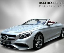MERCEDES-BENZ S 63 AMG CABRIOLET 4MATIC SCHECKHEFT MB VOLL !!!