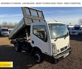 2017 NISSAN CABSTAR 35.13 DCI TIPPER CHASSIS CAB DIESEL MANUAL