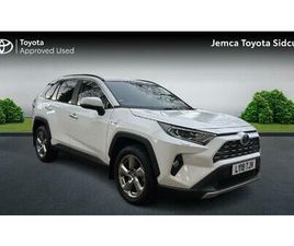 TOYOTA RAV4 TOYOTA RAV4 EXCEL SUV'S 2.5 VVT-H EXCEL CVT EURO 6 (START/STOP) 5DR
