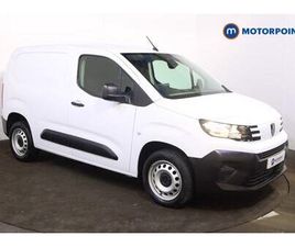 PEUGEOT PARTNER 2024 PEUGEOT PARTNER 1.5 BLUEHDI 100 PROFESSIONAL VAN PANEL VAN DIESEL MANUAL