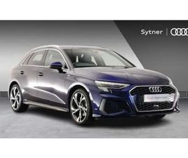 AUDI A3 SPORTBACK 35 TFSI 35 TFSI S LINE 5DR S TRONIC