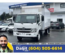 2018 HINO 195 18' DRY BOX + ELECTRONIC SIDE DOOR + REAR STEPS