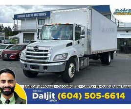 2019 HINO 338 26' DRY BOX LIFTGATE + HYDRAULIC BRAKES!*CVI COMPLETED