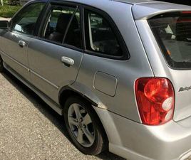 4 SALE: 2002 SILVER MAZDA PROTEGE5 HATCHBACK - AUTOMATIC