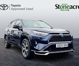 TOYOTA RAV4 TOYOTA RAV4 DYNAMIC SUV'S 2.5 VVT 18.1KWH DYNAMIC CVT 4WD EURO 6 (START/STOP) 5DR