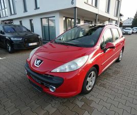 PEUGEOT 207 SW TENDANCE ALU PANORAMA KLIMA ROT