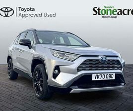 TOYOTA RAV4 TOYOTA RAV4 DYNAMIC SUV'S 2.5 VVT-H DYNAMIC CVT EURO 6 (START/STOP) 5DR