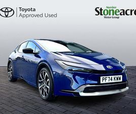 TOYOTA PRIUS TOYOTA PRIUS EXCEL HATCHBACK'S 2.0 13.6KWH EXCEL CVT EURO 6 (START/STOP) 5DR