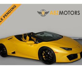 2018 LAMBORGHINI HURACAN SPYDER