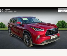 TOYOTA HIGHLANDER EXCEL SUV'S 2.5 VVT-H EXCEL CVT 4WD EURO 6 (START/STOP) 5DR