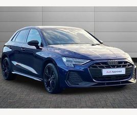 AUDI A3 SPORTBACK 1.5 TFSIE BLACK EDITION SPORTBACK S TRONIC EURO 6 (START/STOP) 5DR 17.9KWH