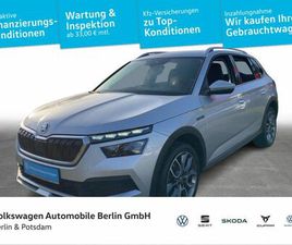 SKODA KAMIQ SKODA KAMIQ 1.5 TSI SCOUTLINE DSG LED NAVI AHK