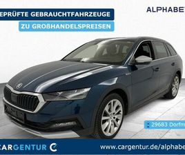 SKODA OCTAVIA COMBI 2.0 TDI SCOUT 4X4 VIRTUAL PANO S-D