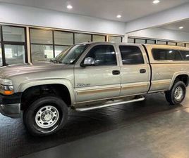CHEVROLET SILVERADO 2500 CREW CAB 2002 CHEVROLET SILVERADO 2500 HD CREW CAB LONG BED V8, TURBO DIESEL, 6