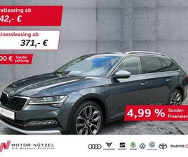 SKODA SUPERB COMBI SCOUT TDI 4X4 MATRIX+NAVI+AHK+PANO