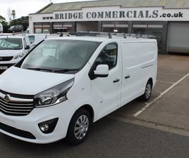 VAUXHALL VIVARO COMMERCIALS