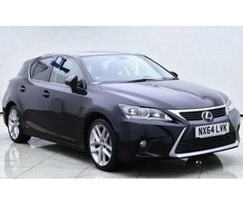 LEXUS CT 200H 1.8 200H ADVANCE HATCHBACK 5DR PETROL HYBRID CVT EURO 6 (START/STOP) (136 PS)
