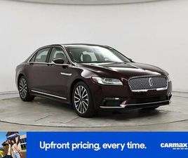 USED 2018 LINCOLN CONTINENTAL SELECT