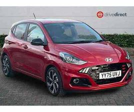 2025 HYUNDAI I10 1.0 T-GDI N LINE HATCHBACK 5DR PETROL MANUAL EURO 6 (START/STOP) (90 PS) HATCHBACK PETR...