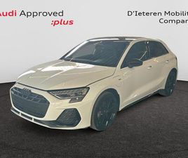 AUDI A3 SPORTBACK PHEV AUDI A3 SPORTBACK S LINE TFSI E 150 KW S TRONIC