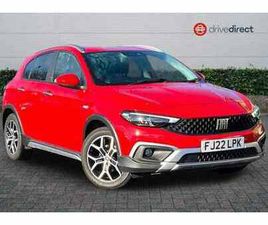 2022 FIAT TIPO 1.0 RED HATCHBACK 5DR PETROL MANUAL EURO 6 (START/STOP) (100 BHP) HATCHBACK PETROL MANUAL
