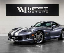 CHRYSLER VIPER DODGE GTS 8.0 V10 384 – FRANÇAISE STEEL GREY JANTES CHROMES CUIR
