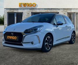 DS DS 3 AUTOMOBILES PERFORMANCE LINE 1.6 THP 150CH FULL SUIVI À JOUR SIÈGES CUIR & CHAUFFANTS GARANTIE 6 MOIS