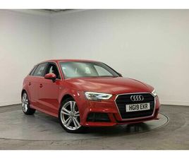 AUDI A3 AUDI A3 35 TFSI S LINE 5DR S TRONIC