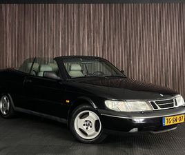 SAAB 900 CABRIOLET SAAB 900 CABRIO - 2.3 S - AIRCO - ELEKTRISCHE RAMEN & SPIEGELS - ORIGINEEL NEDERLANDS - ELEKTRISCHE SOFFTTOP