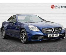 2016 - 2.0 SLC300 AMG LINE CONVERTIBLE 2DR PETROL G-TRONIC EURO 6 (START/STOP) (245 PS)