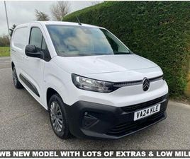 CITROEN BERLINGO VAN 1.5 BLUEHDI 950 DRIVER XL LWB EURO 6 (START/STOP) 6DR