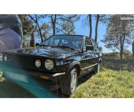 VW VOLKSWAGEN POLO G40 TYPE 2 500 EXEMPLAIRES, NOIRE, RÉVISÉE, 115CV, TYPE 86C, 1989