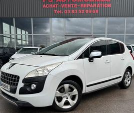PEUGEOT 3008 2.0 HDI 150CV ALLURE / GPS / CLIMATISATION / JANTES ALU / TOIT PANORAMIQUE / 2011 / 207 743 KMS