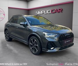 AUDI Q3 35 TFSI AUDI Q3 Q3 35 TFSI 150 CH S TRONIC 7 S LINE-TOIT OUVRANT-CAR PLAY-CAMERA DE RECUL-GARANTIE 12 MOIS