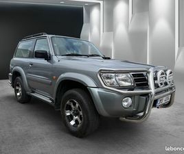 NISSAN PATROL Y60 NISSAN PATROL 3.0 DI TURBO GR 158CH - ATTELAGE - CARPLAY - CAMÉRA/NAVI - DIRECTION ASSISTÉE -