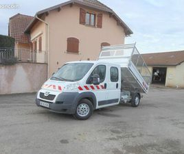 PEUGEOT BOXER BENNE DOUBLE CABINE 335 L3 2.2 HDI 130 CONFORT - 7 PLACES / REHAUSSES RIDELLES